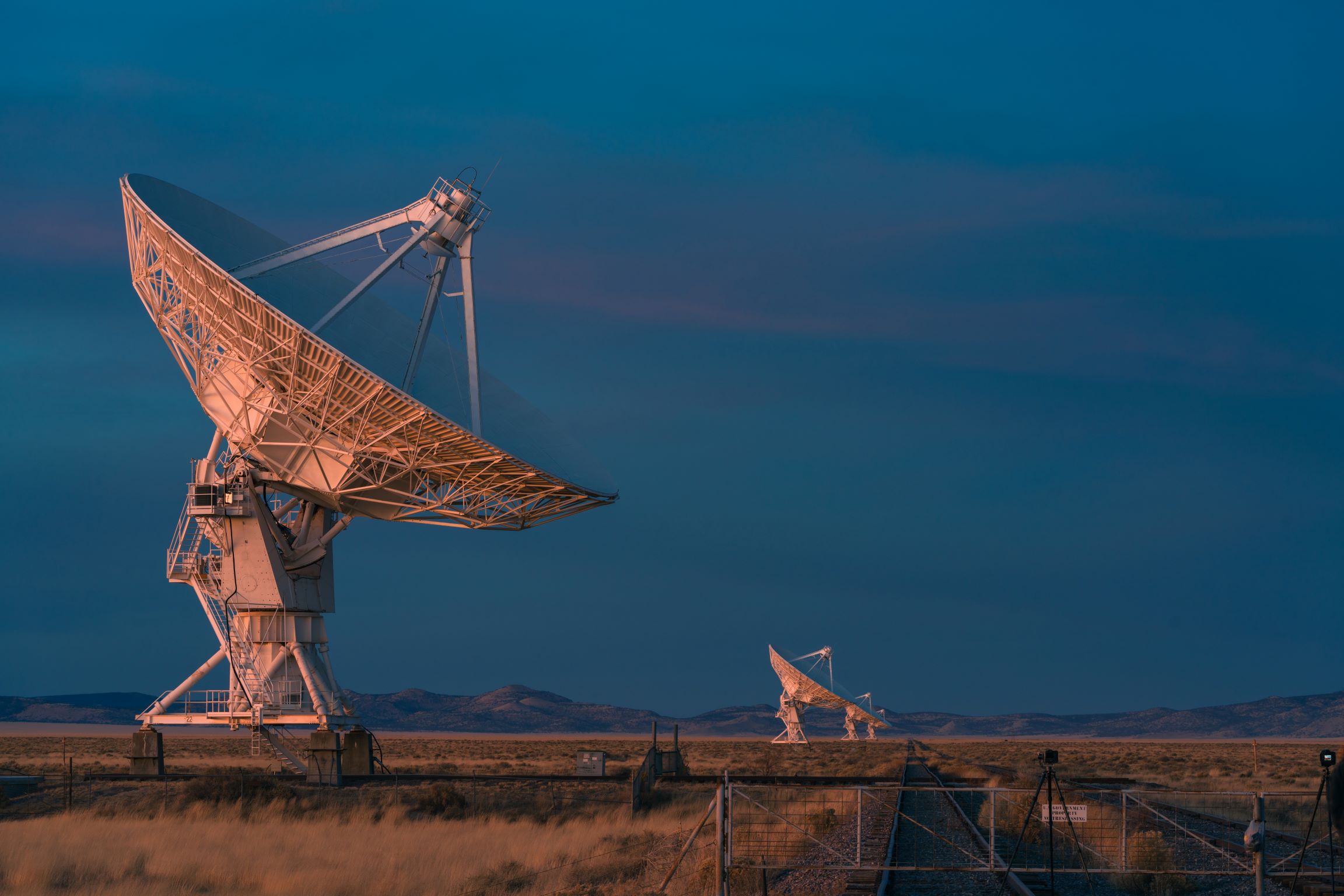 Giant Satellite Dish Photograph